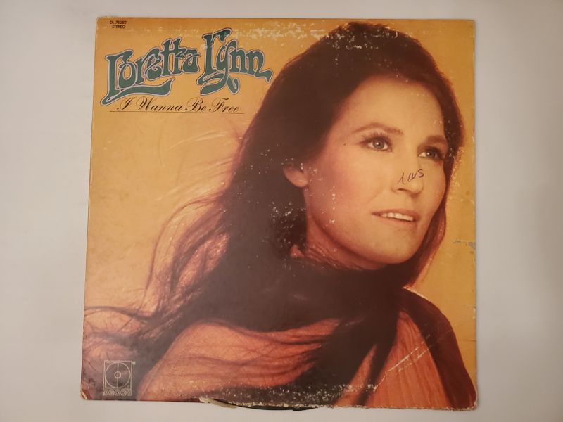 Loretta Lynn I Wanna Be Free vinyl record